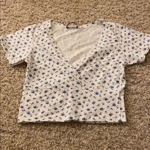 Brandy Melville Amara Floral Top